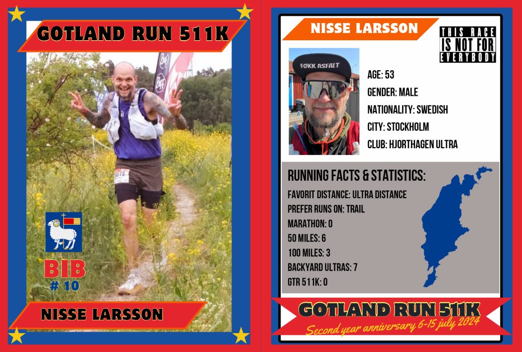 Nisse Larsson Ultra running