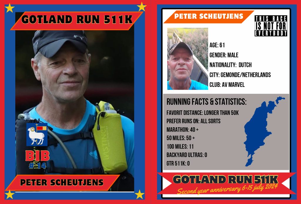 PETER SCHEUTJENS Ultra Running