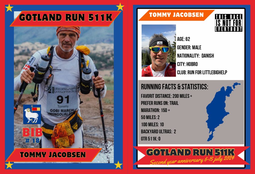 TOMMY JACOBSEN Ultra Runner