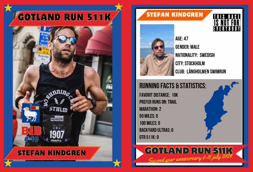 Stefan Kindgren great Ultra runner