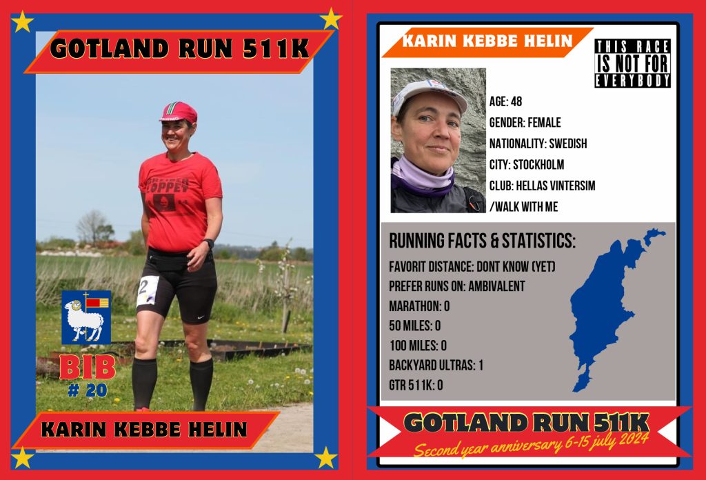 KARIN KEBBE HELIN Ultra running