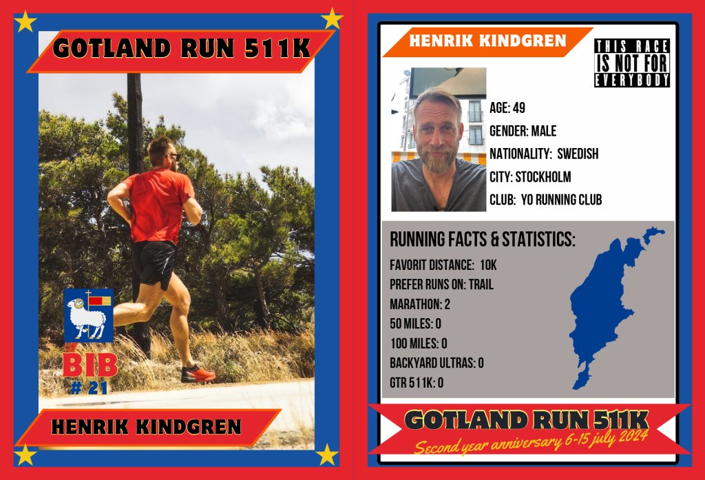 Henrik Kindgren ultra runner