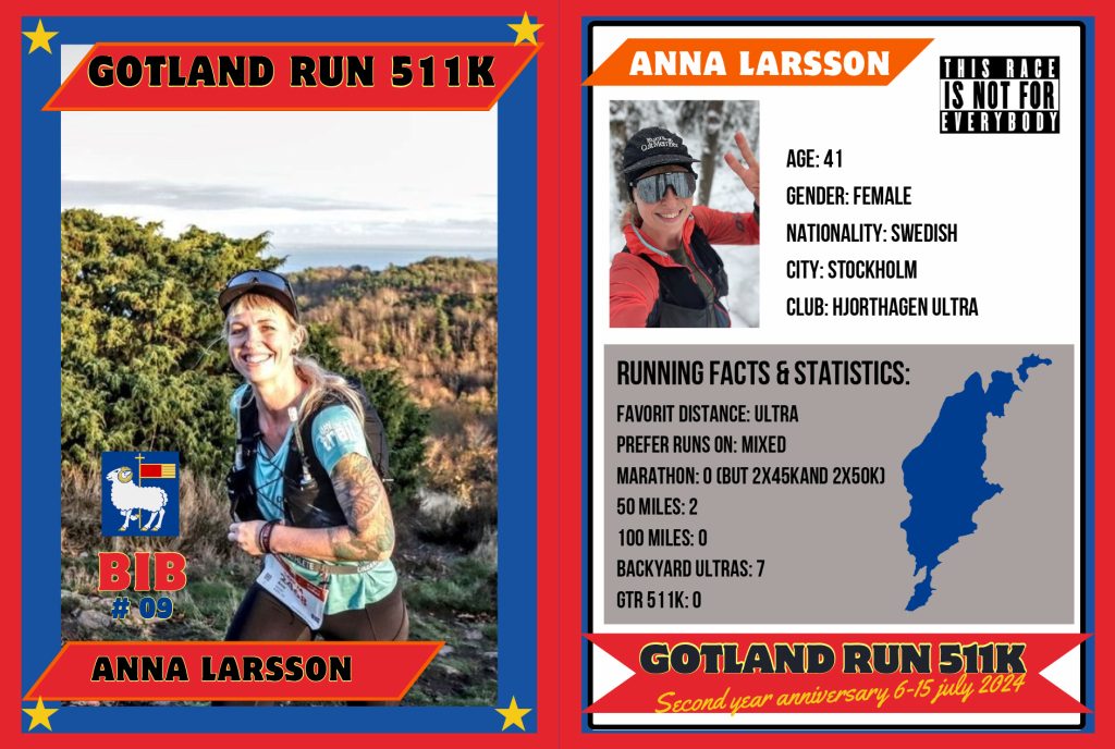 Anna Larsson Ultra runner